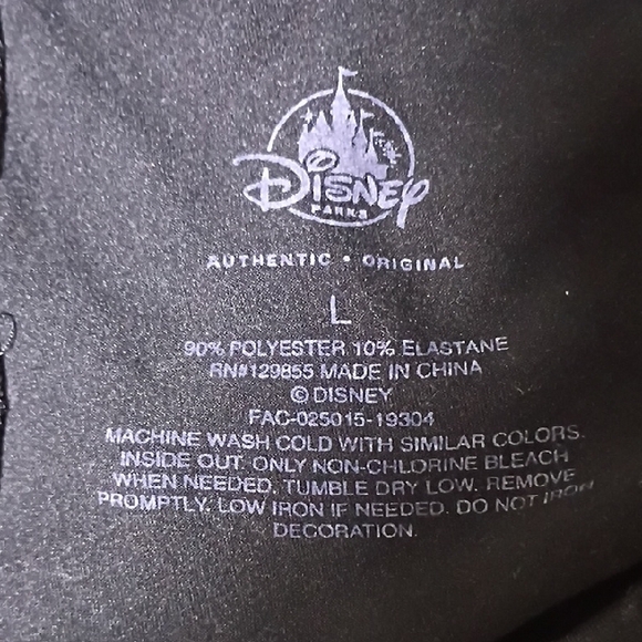 Disney Black and Gold Mickey Mouse Leggings - Picture 7 of 7